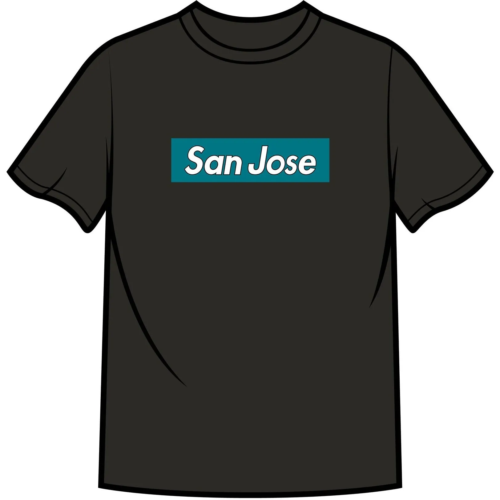 Fresh Society "San Jose" Box Logo Tee
