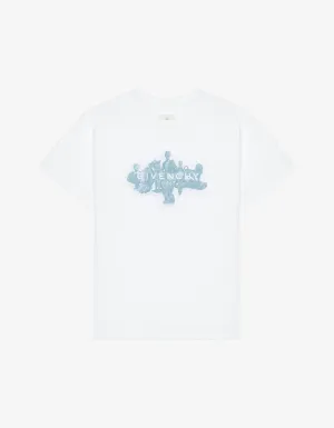 Givenchy White Reverse Logo Hubert Objects Print T-Shirt