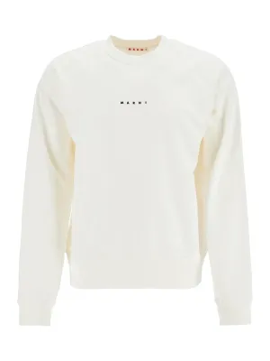 Graphic Oversized Cotton Sweatshirt