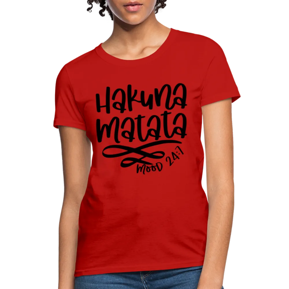 Hakuna Matata Women's Contoured T-Shirt