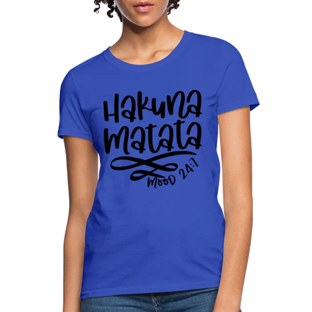 Hakuna Matata Women's Contoured T-Shirt