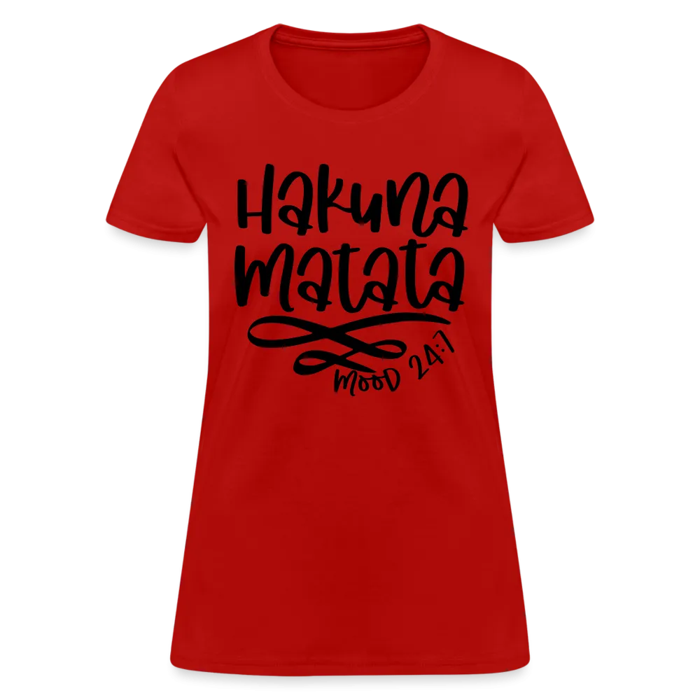 Hakuna Matata Women's Contoured T-Shirt