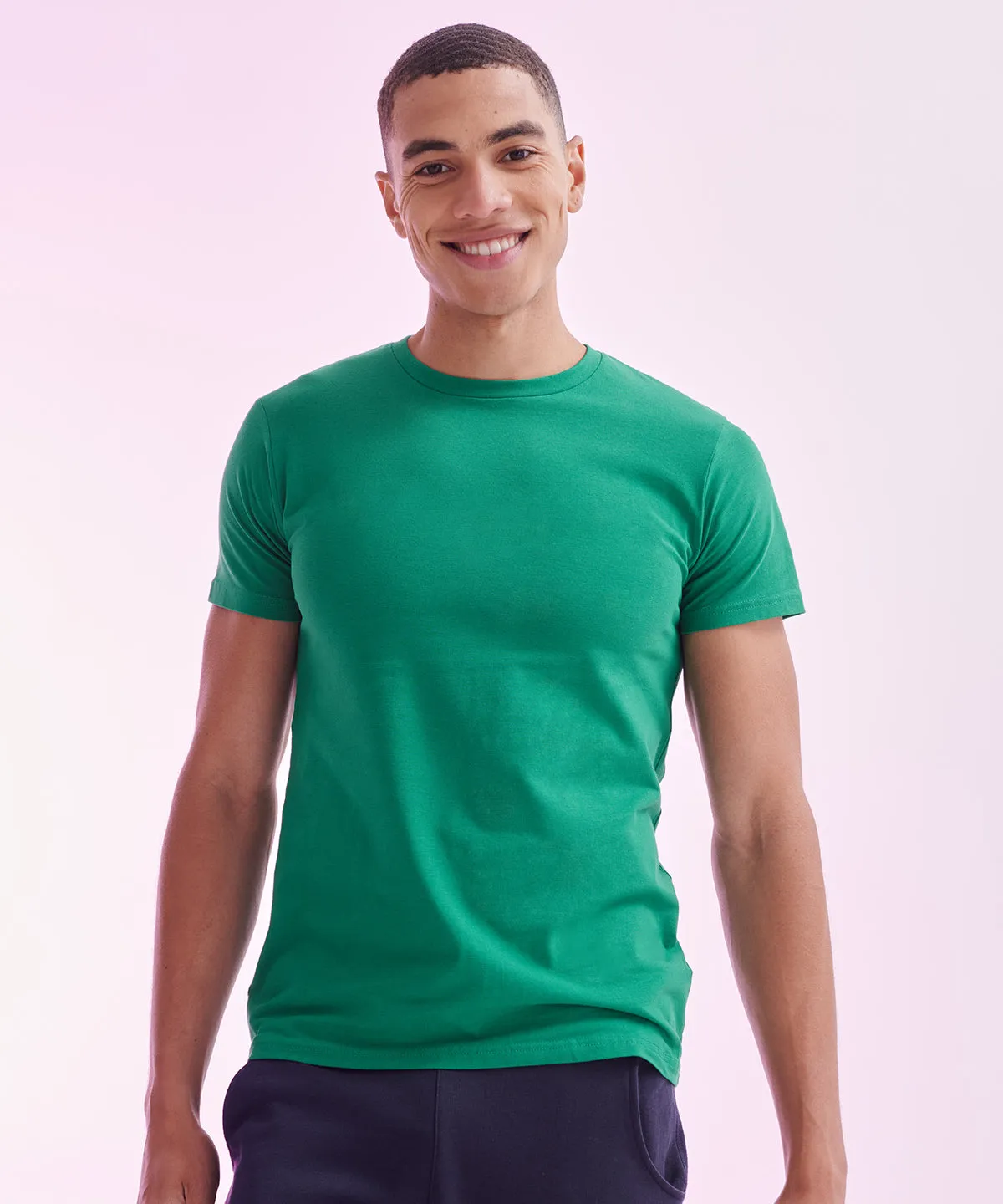 Heather Charcoal - Men's feel good stretch t-shirt