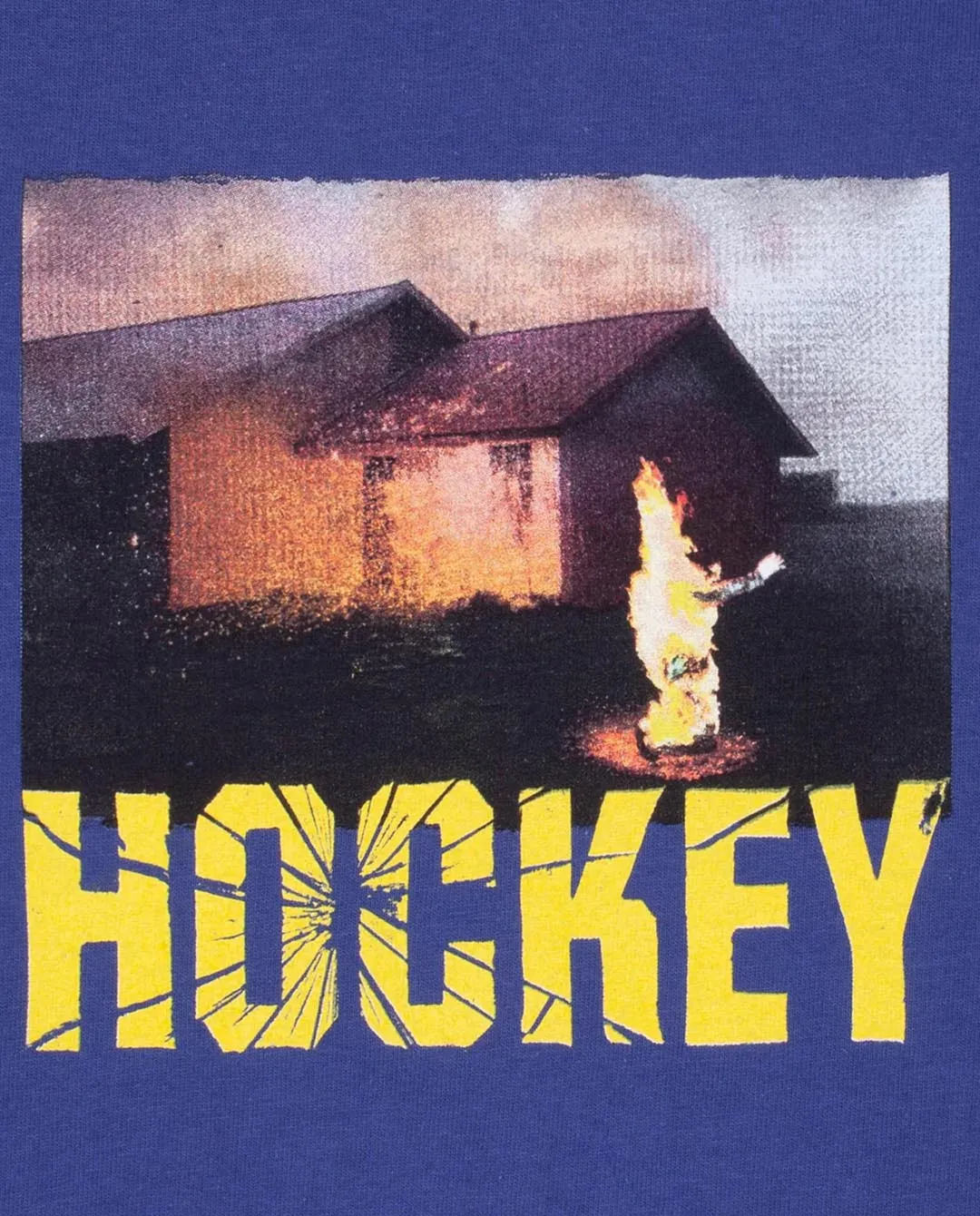 Hockey - Windows Up T-Shirt - Blue
