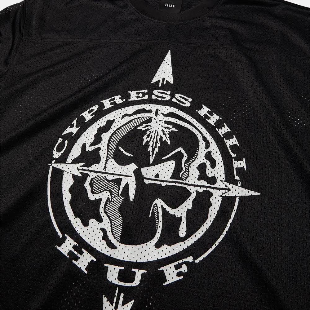Huf - Cypress Hill Compass Jersey - Black