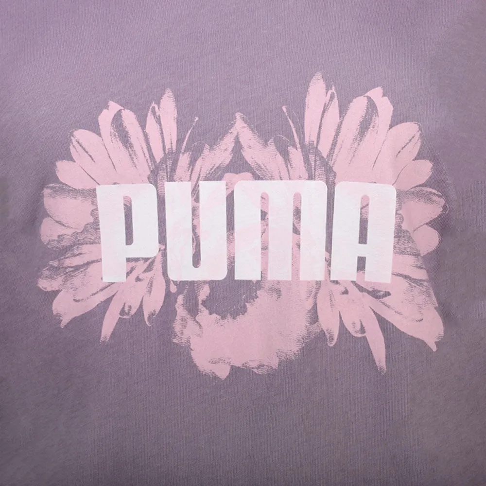 In Full Bloom Crew Neck Short Sleeve T-Shirt