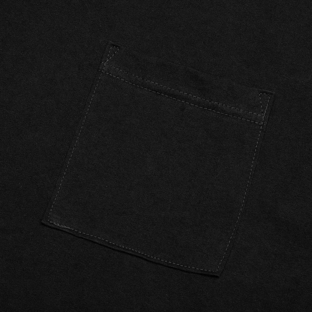 Jersey Braque Pocket Tee - Black