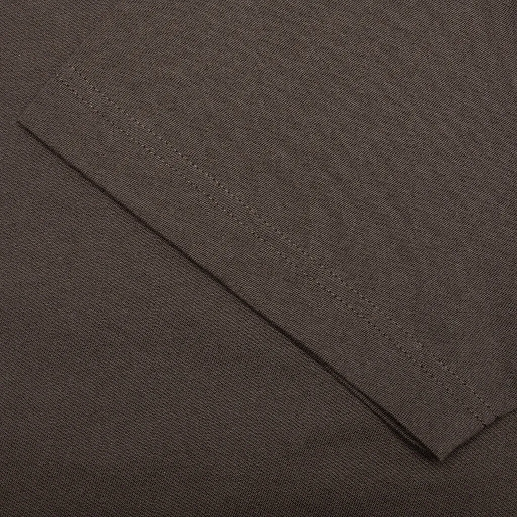 Jersey Braque Pocket Tee - Chocolate