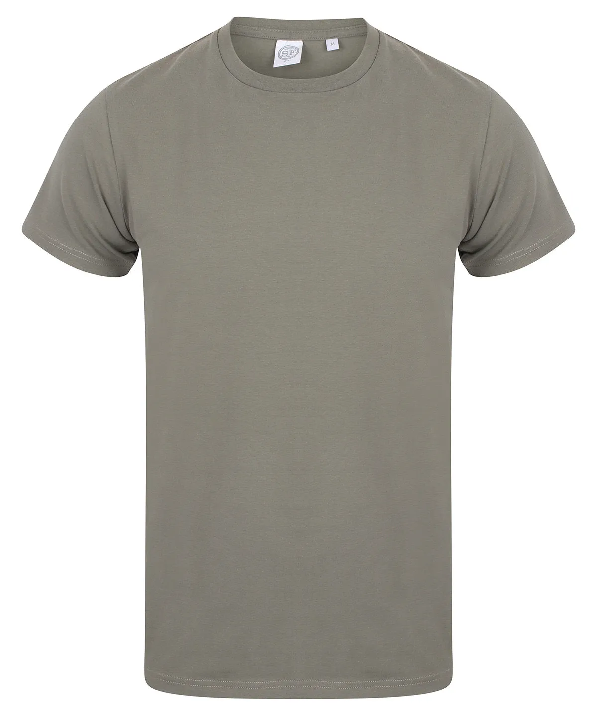 Khaki - Men's feel good stretch t-shirt