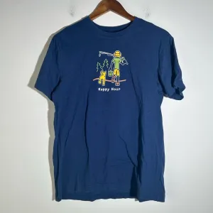 Life Is Good Blue Short Sleeve Tee