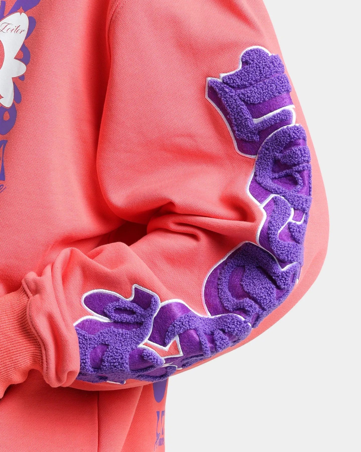 Loiter Fleur Hoodie Pink