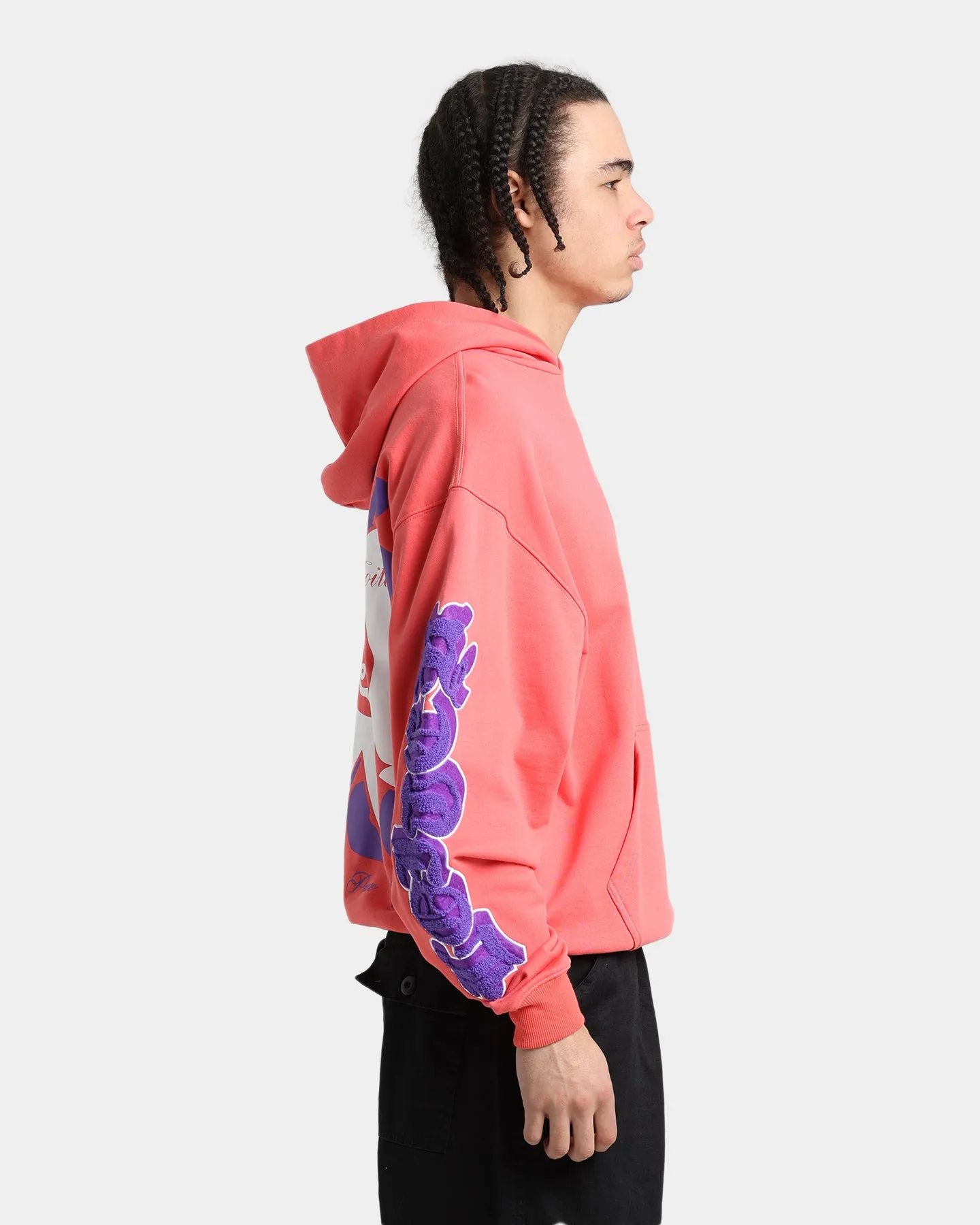 Loiter Fleur Hoodie Pink