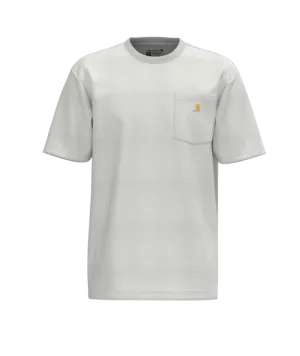 Loose Fit Heavyweight Short-Sleeve Pocket T-Shirt - White