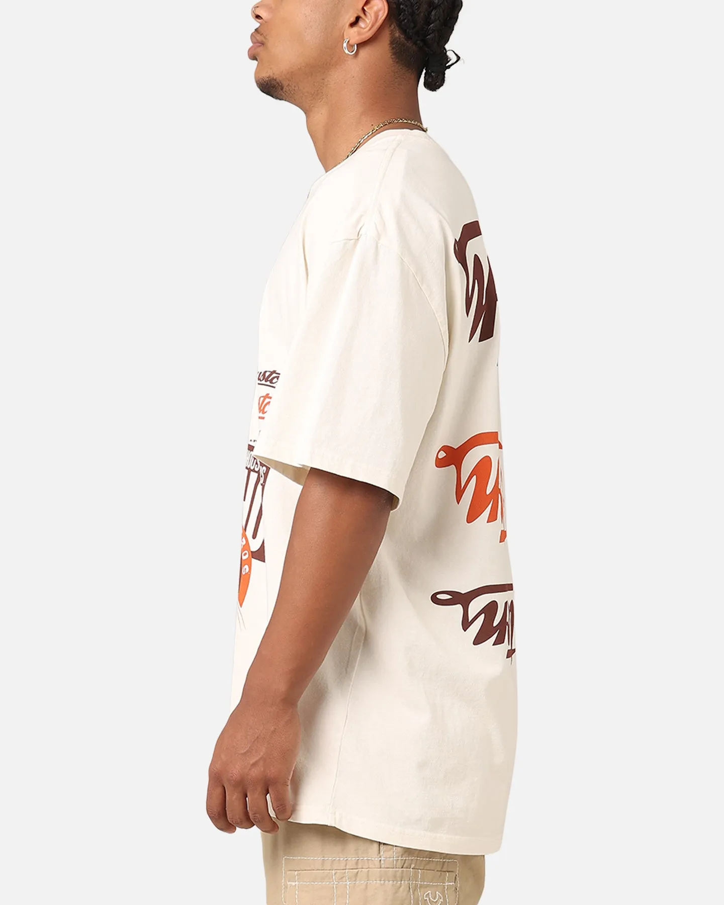 Majestic Athletic Houston Astros Patchwork T-Shirt Ecru