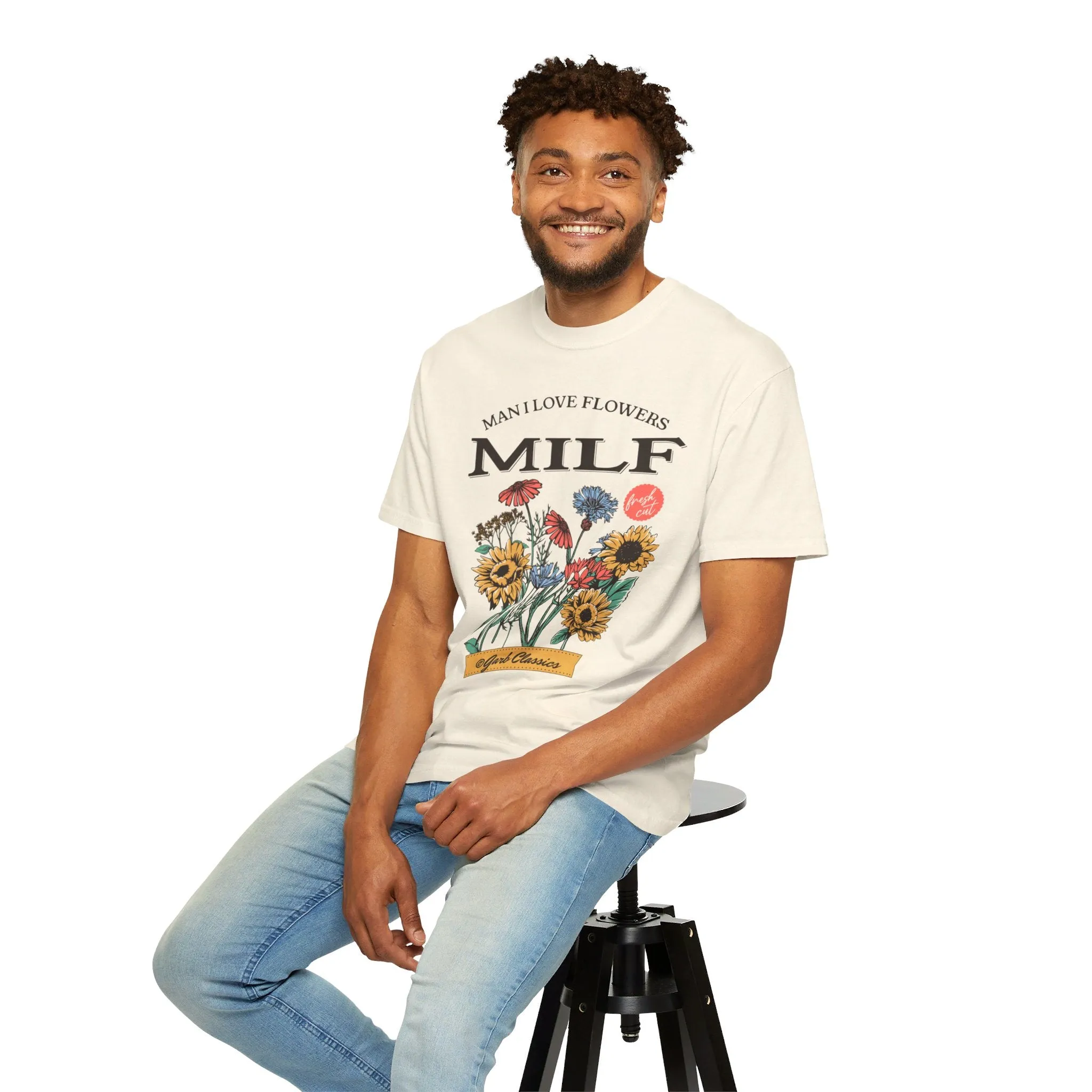 Man I love Flowers Tee