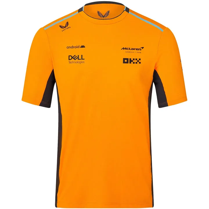 McLaren F1™ Set-up Men's T-Shirt - Papaya Orange/Phantom Grey