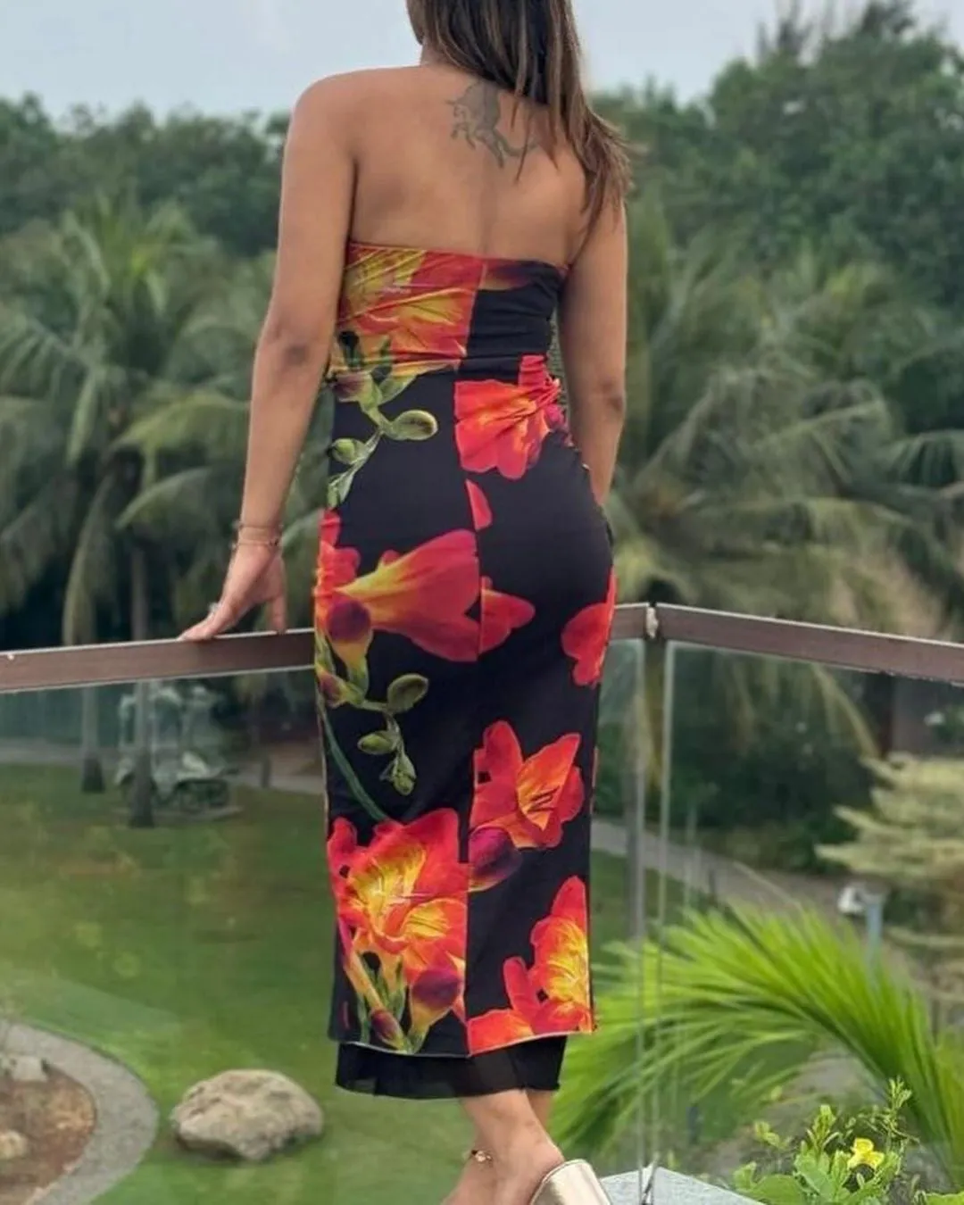 Melissa Slim fit Tube Dress