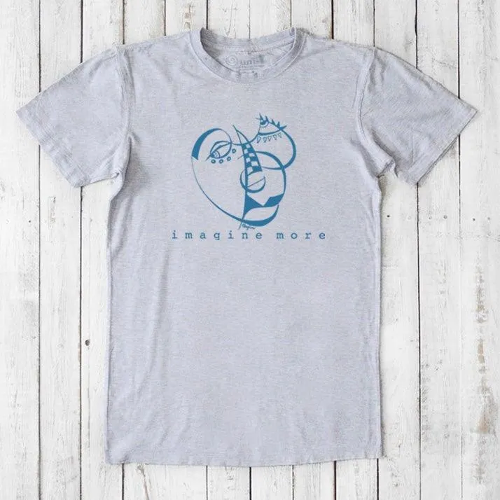 Men's Cubism Face T-shirt - Urban Artistic Flair