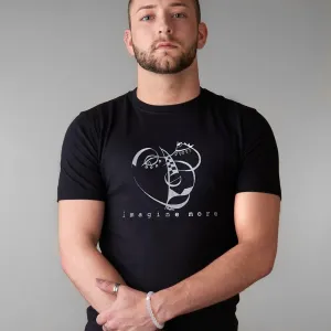 Men's Cubism Face T-shirt - Urban Artistic Flair