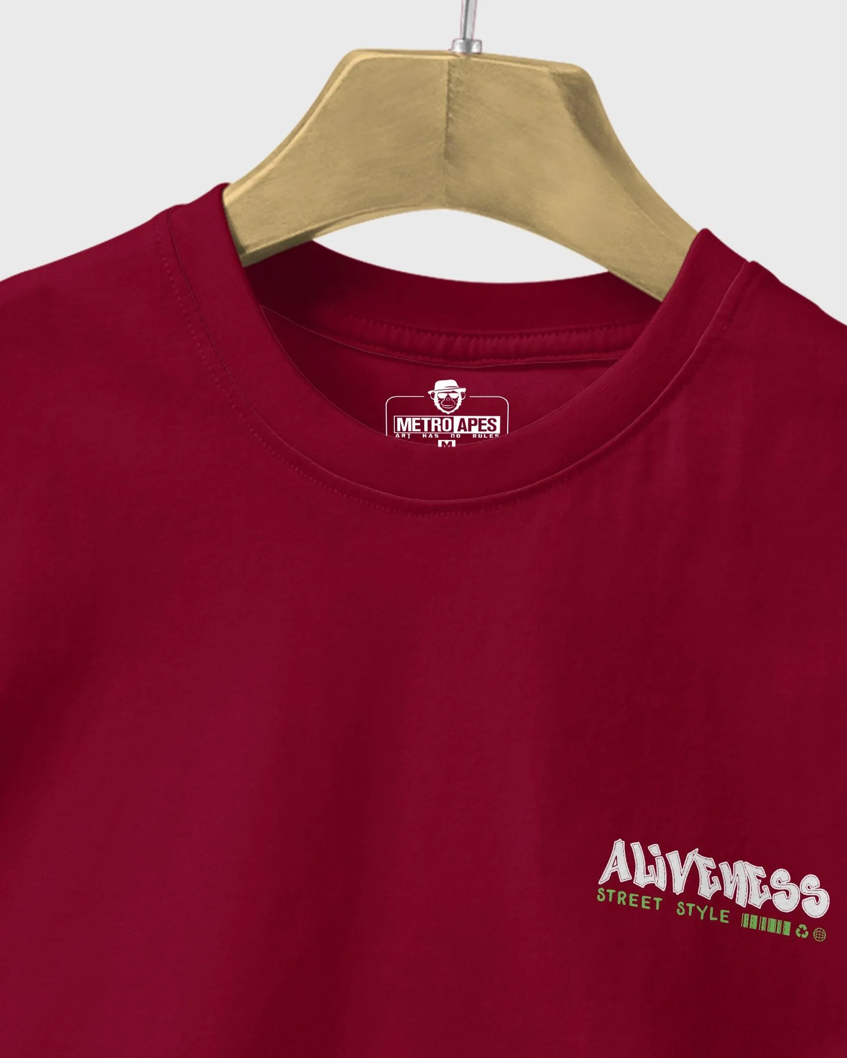 Mens Regular Tshirt Funky Funky Aliveness