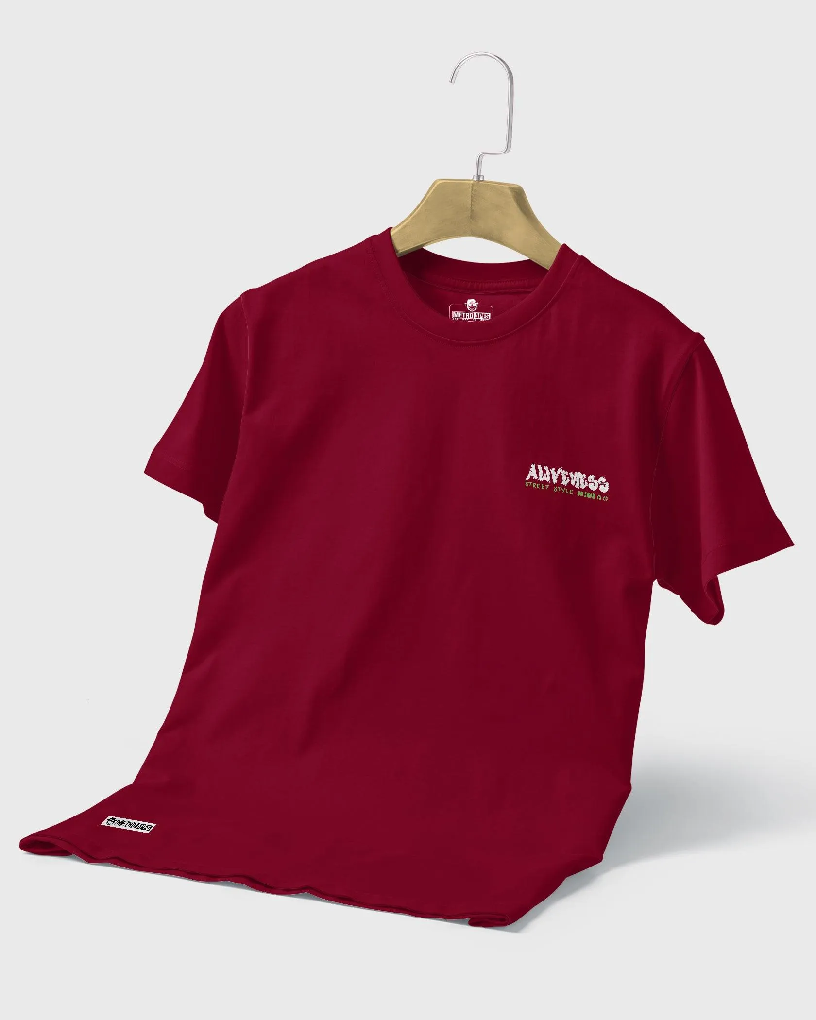 Mens Regular Tshirt Funky Funky Aliveness