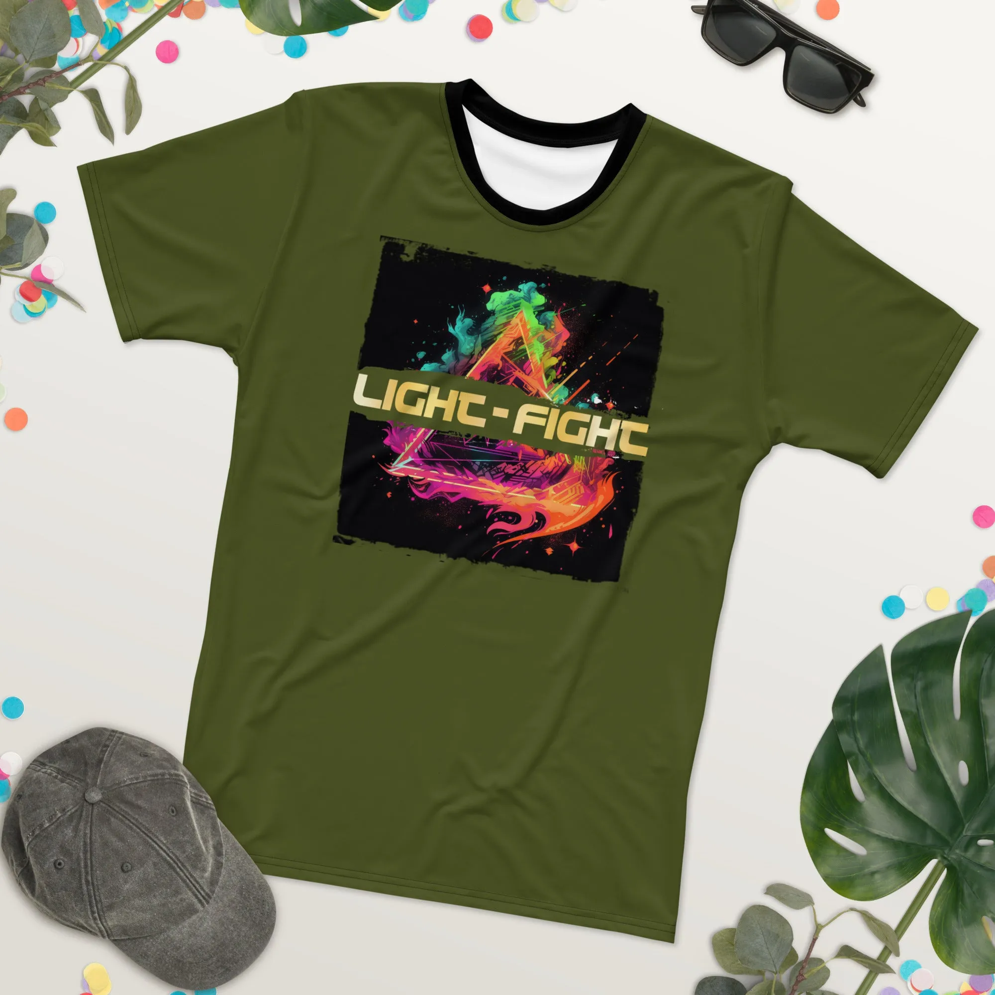 Men's T-Shirt Abstract Triangle