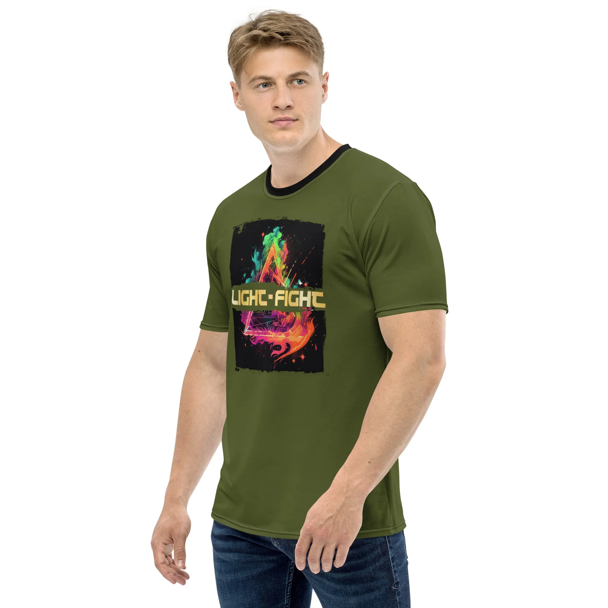 Men's T-Shirt Abstract Triangle