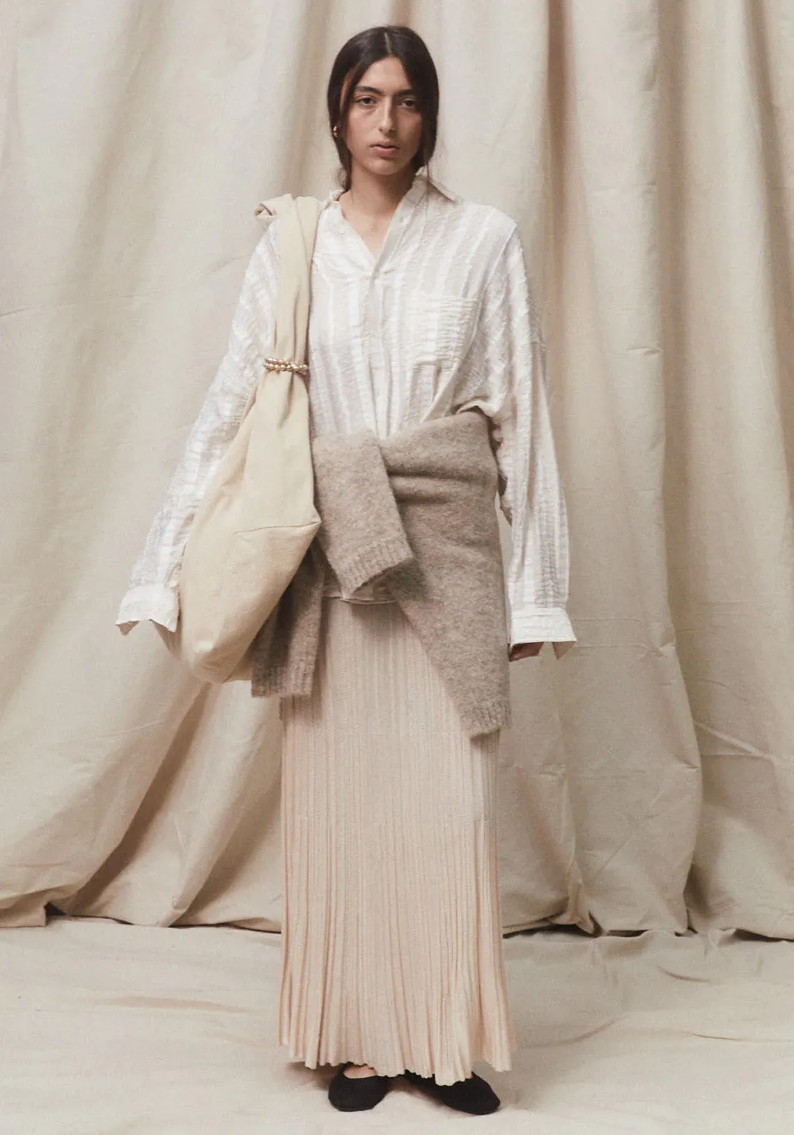 MICOLA LONGSLEEVE SHIRT WHITE