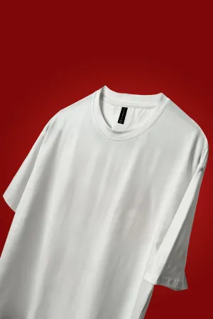 [MINOR FAULT] WHITE OVERSIZED T-SHIRT