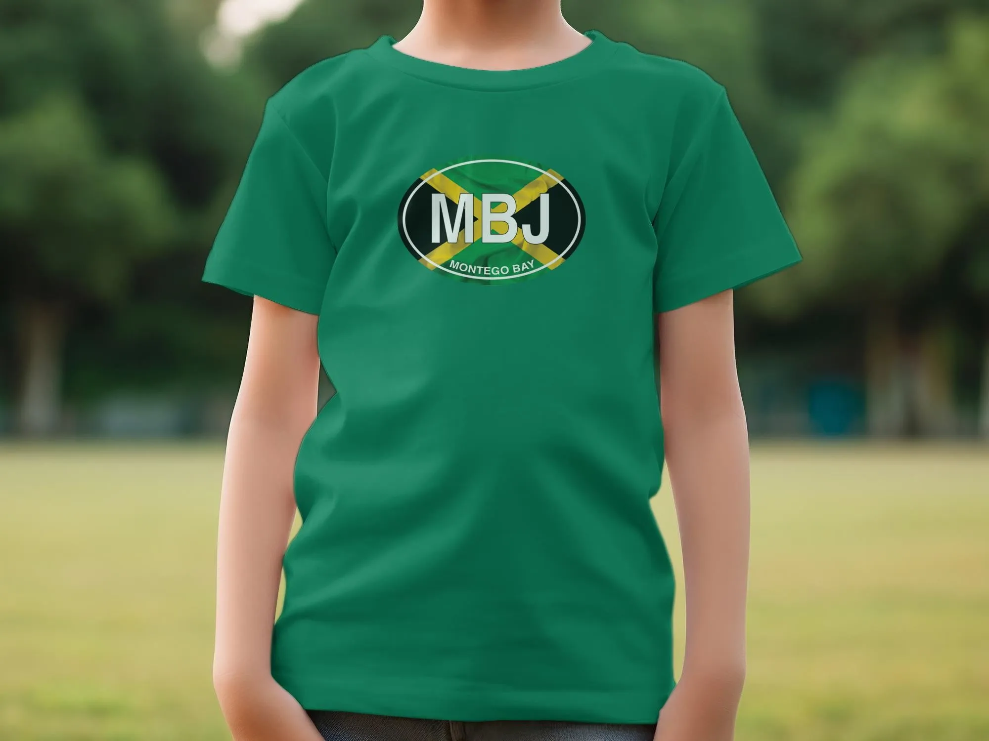 Montego Bay Jamaica Travel Souvenir MBJ T-Shirts
