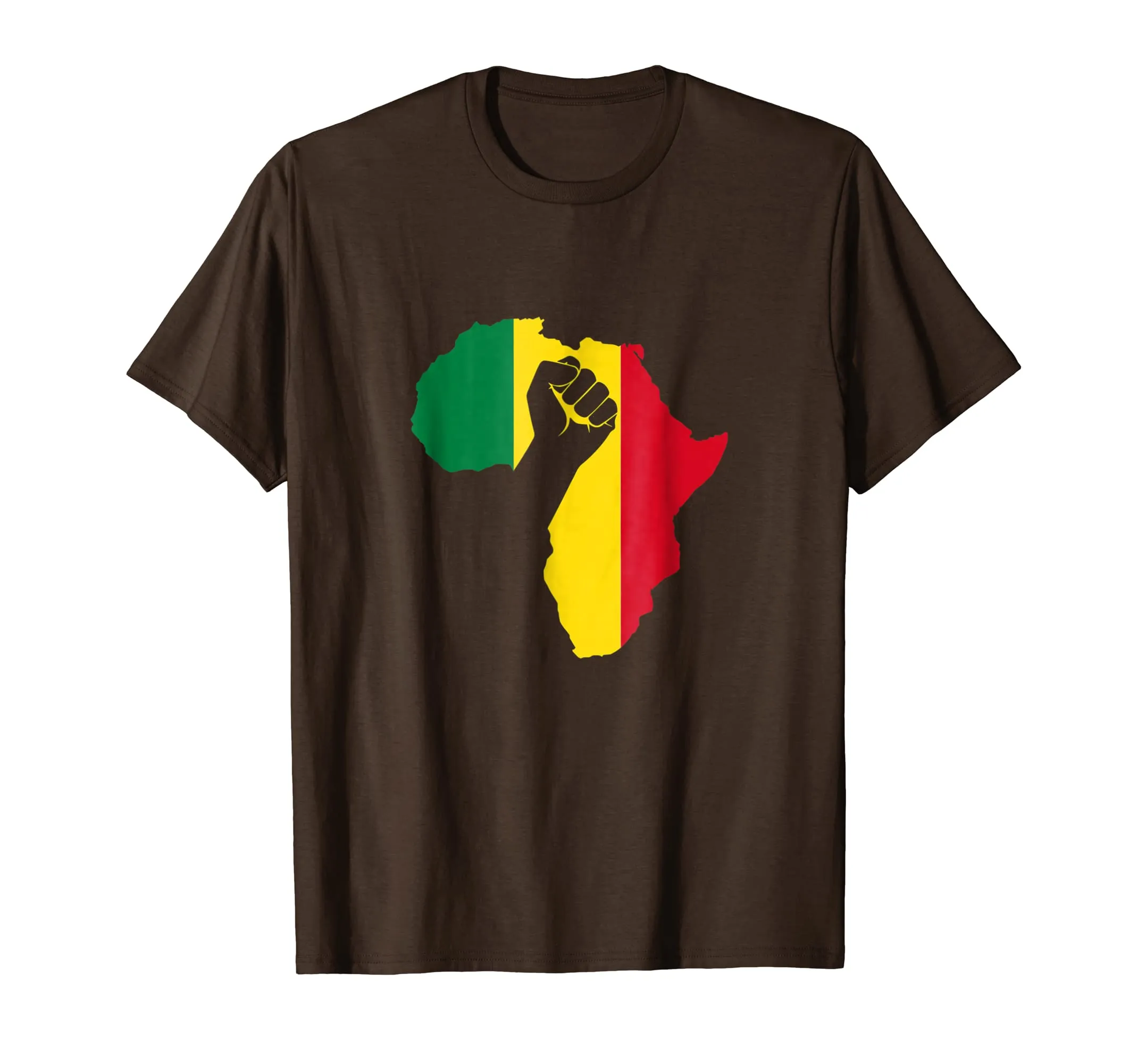 Mother Africa Black Power Raised Fist! Black Pride T-Shirt