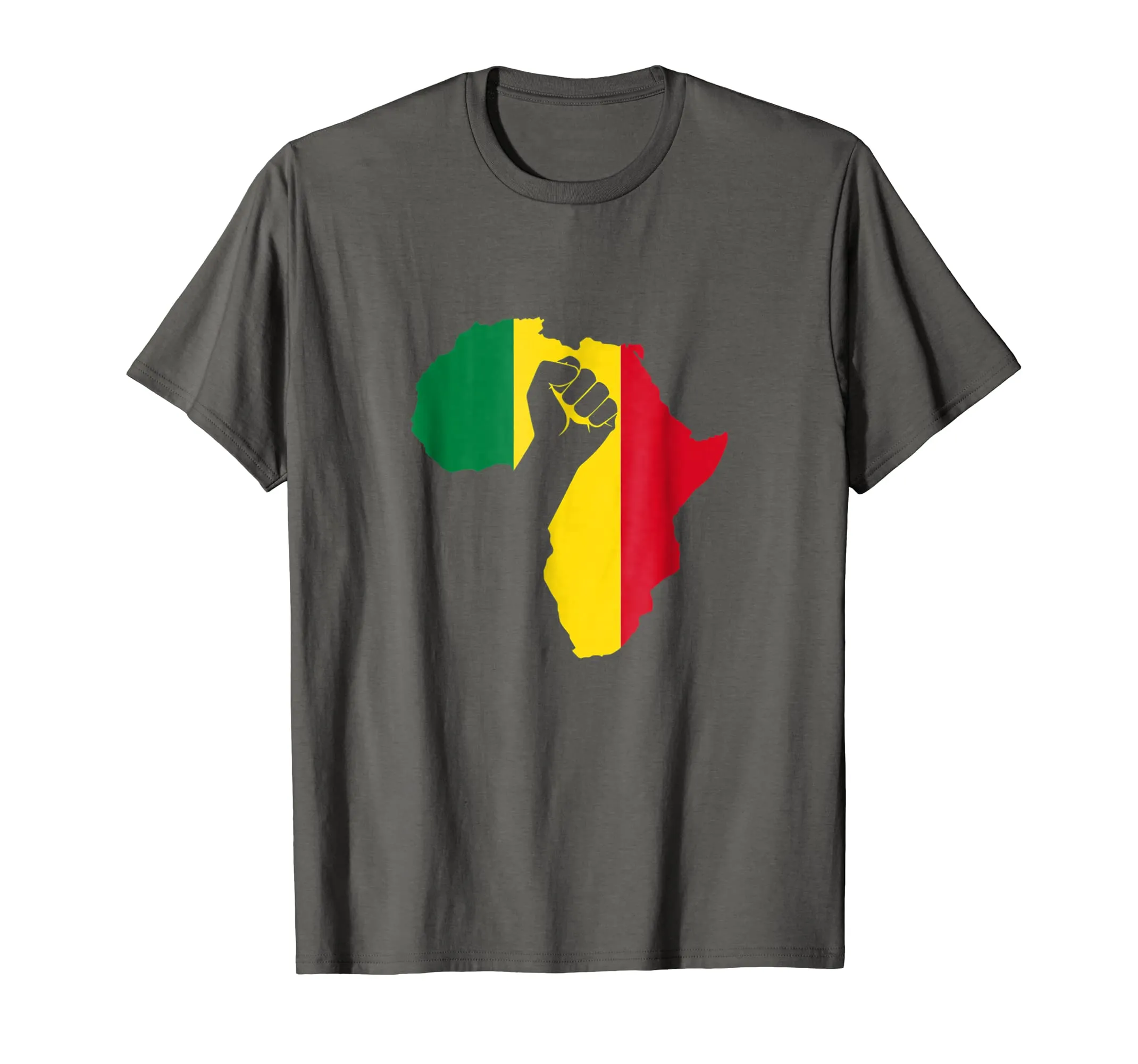 Mother Africa Black Power Raised Fist! Black Pride T-Shirt