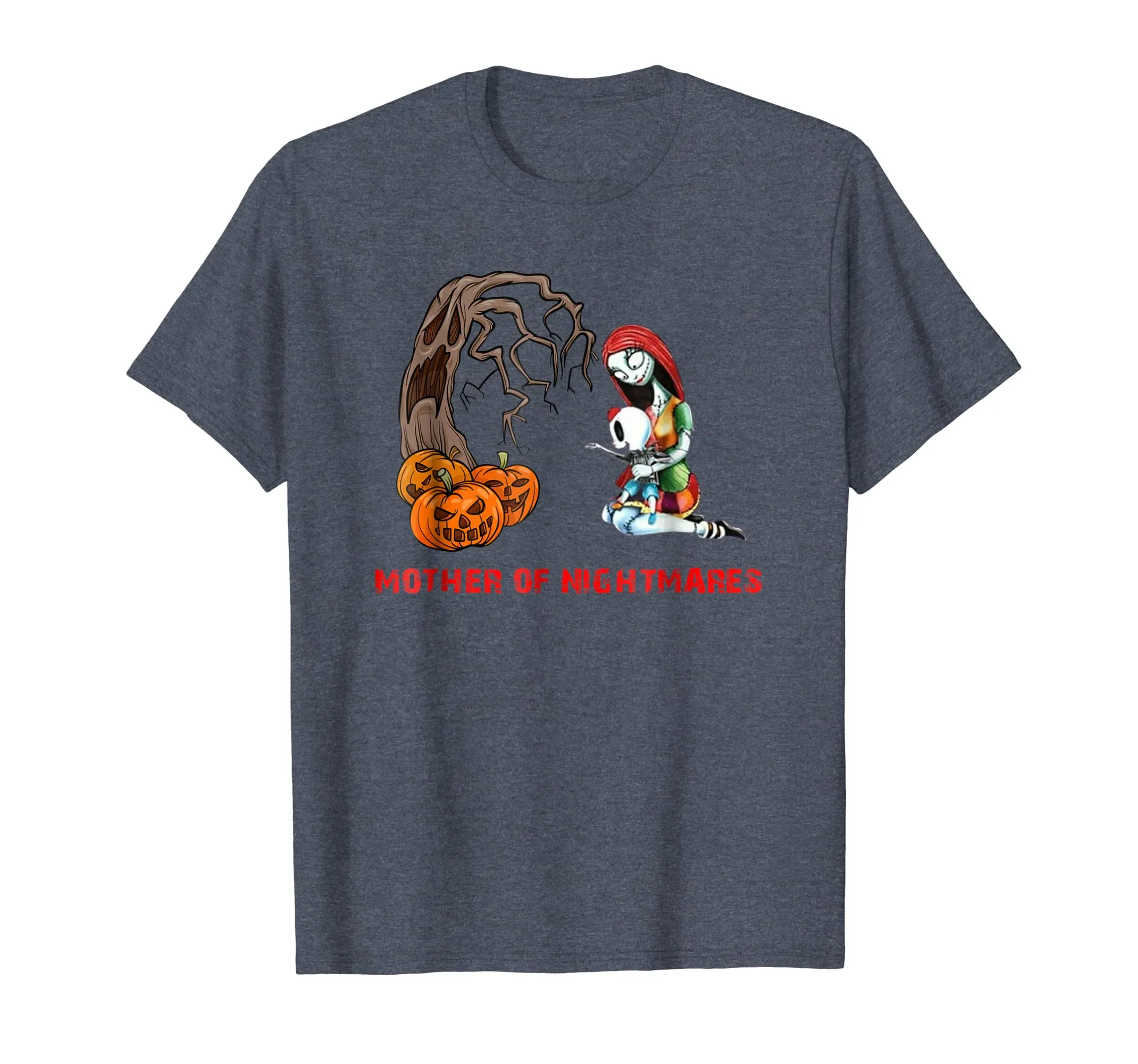 Mother of Nightmare Daughter Halloween Mom Costume T-shirt