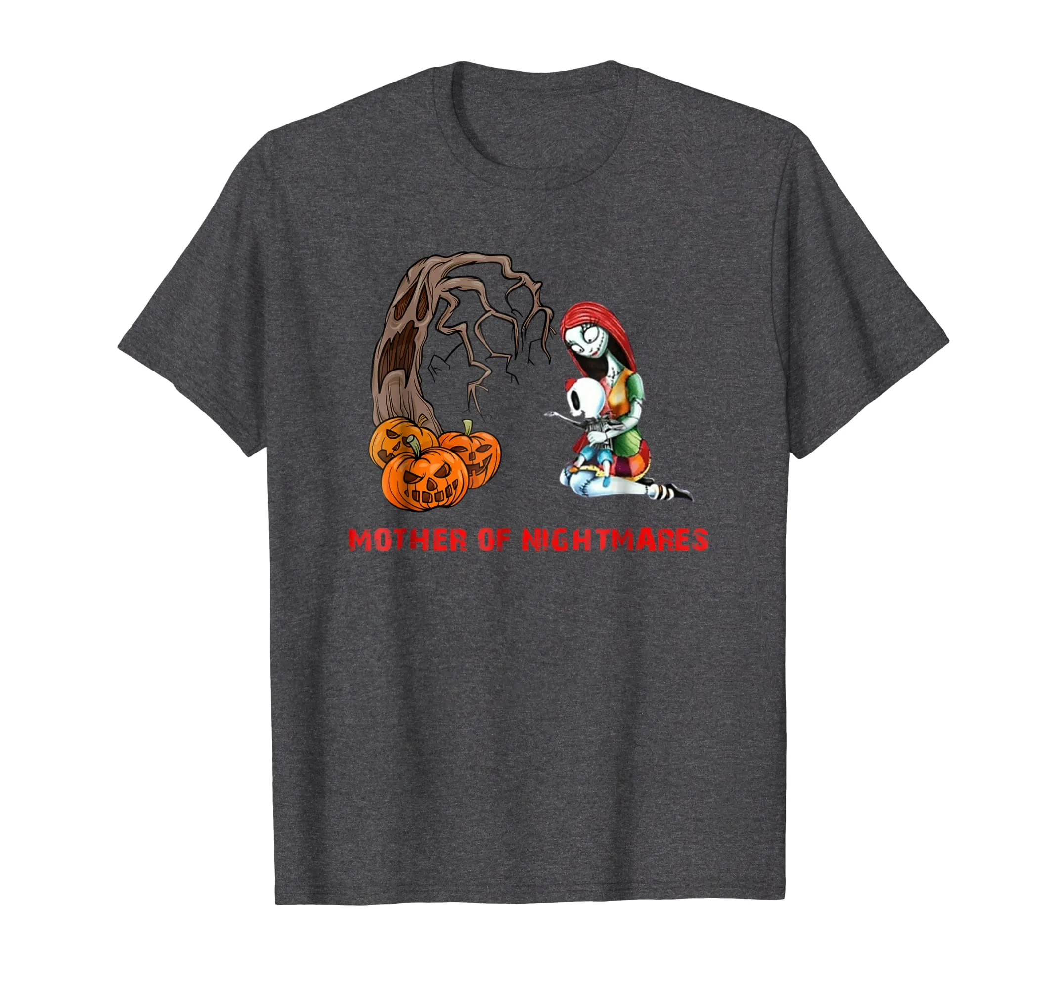 Mother of Nightmare Daughter Halloween Mom Costume T-shirt