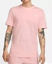Nike Embroidered Futura Tee-  Grey/Blue/Pink