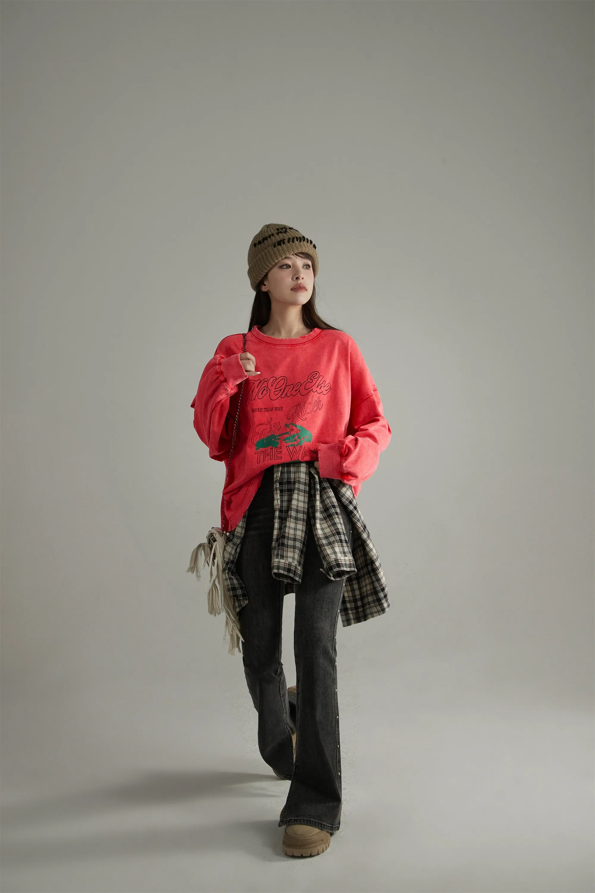 Noe Pattern Loose Fit T-Shirt
