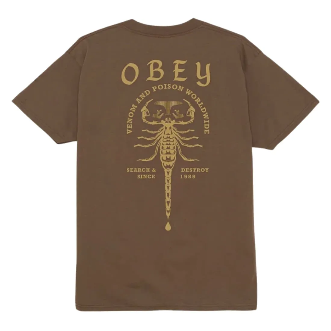 Obey Scorpion T-Shirt - Silt