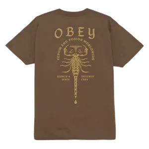 Obey Scorpion T-Shirt - Silt