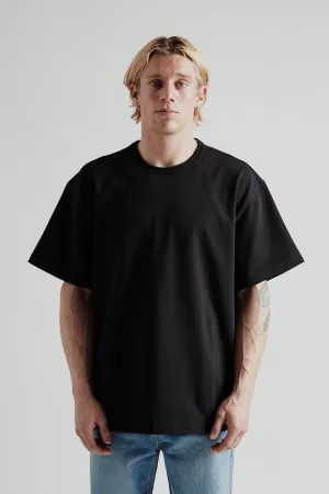 OG Double Rib Oversized Tee - Black