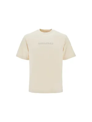 Paisley Logo Print Organic Cotton T-Shirt
