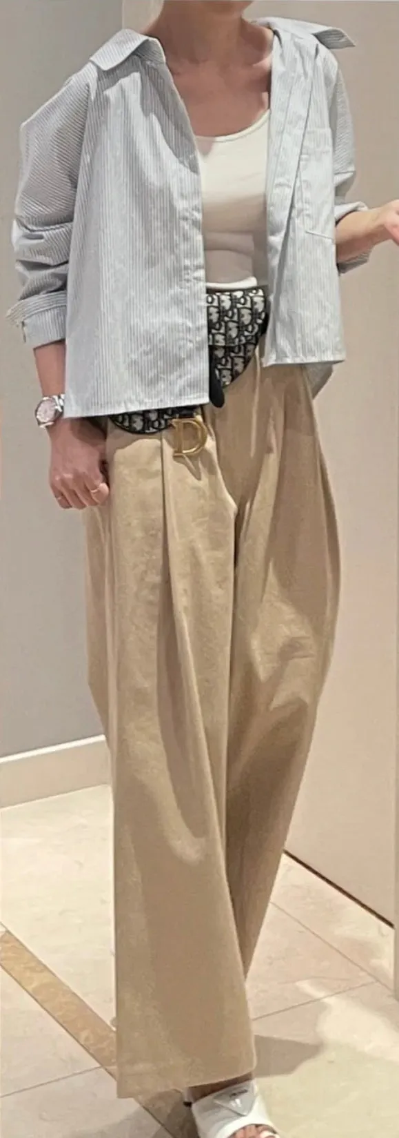 Pleated Back Loose Fit Shirts