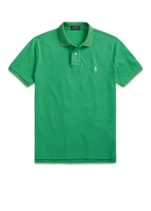 Polo Pique Custom Slim Fit - Green