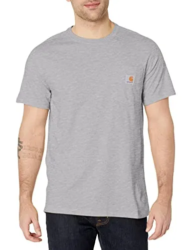 PR ONLY Carhartt 104616 Men's Force Relaxed Fit Midweight Short Sleeve Pocket T-Shirt