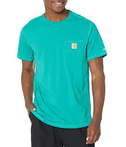 PR ONLY Carhartt 104616 Men's Force Relaxed Fit Midweight Short Sleeve Pocket T-Shirt