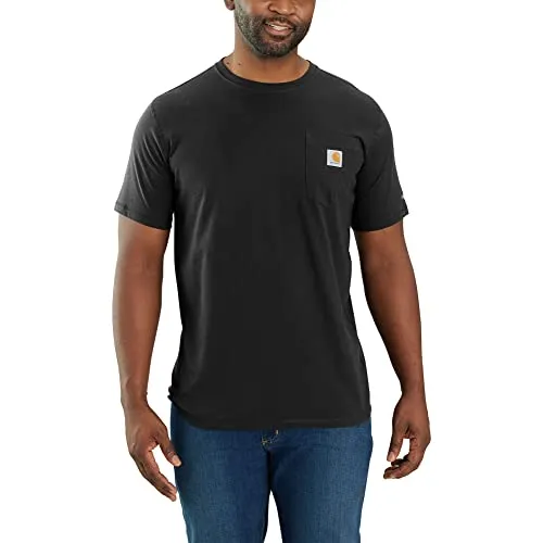 PR ONLY Carhartt 104616 Men's Force Relaxed Fit Midweight Short Sleeve Pocket T-Shirt