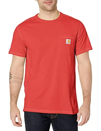PR ONLY Carhartt 104616 Men's Force Relaxed Fit Midweight Short Sleeve Pocket T-Shirt