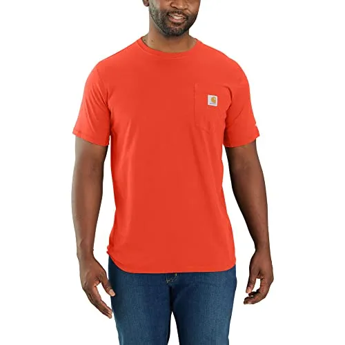 PR ONLY Carhartt 104616 Men's Force Relaxed Fit Midweight Short Sleeve Pocket T-Shirt