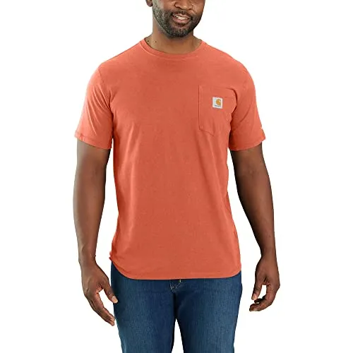 PR ONLY Carhartt 104616 Men's Force Relaxed Fit Midweight Short Sleeve Pocket T-Shirt