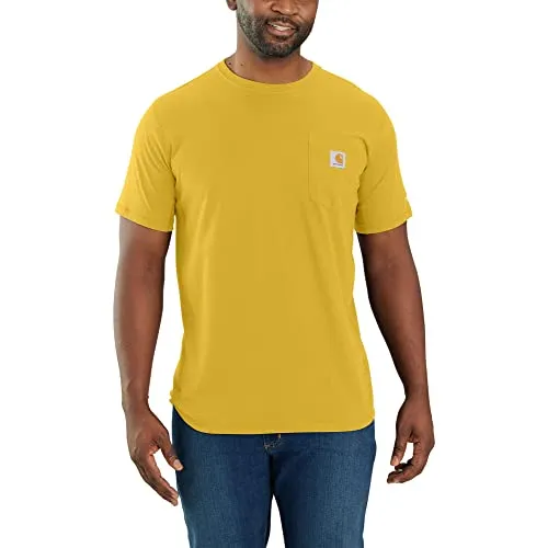 PR ONLY Carhartt 104616 Men's Force Relaxed Fit Midweight Short Sleeve Pocket T-Shirt