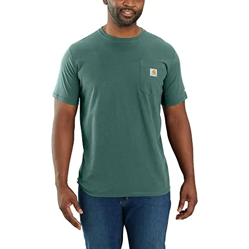 PR ONLY Carhartt 104616 Men's Force Relaxed Fit Midweight Short Sleeve Pocket T-Shirt